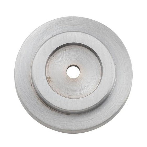 Tradco Backplate For Domed Cupboard Knob Polished Nickel D25mm
