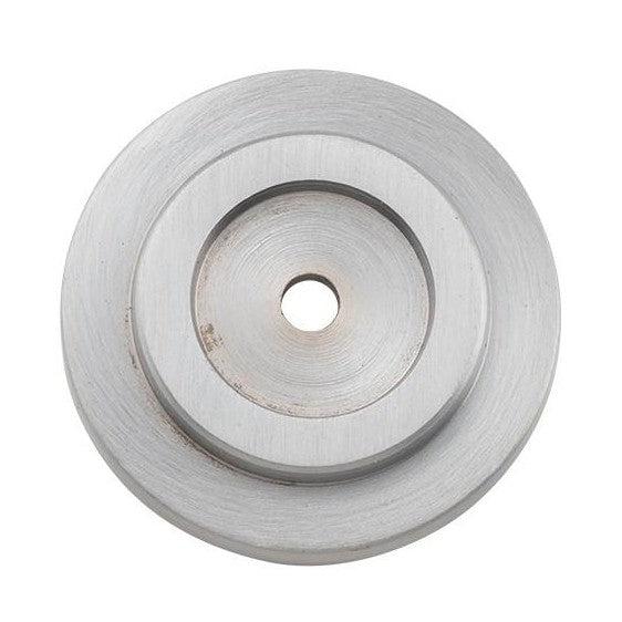 Tradco Backplate For Domed Cupboard Knob Satin Chrome D25mm
