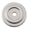 Tradco Backplate For Domed Cupboard Knob Satin Nickel D25mm