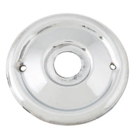 Tradco Backplate For Milled Edge Mortice Knob Pair Chrome Plated D52mm