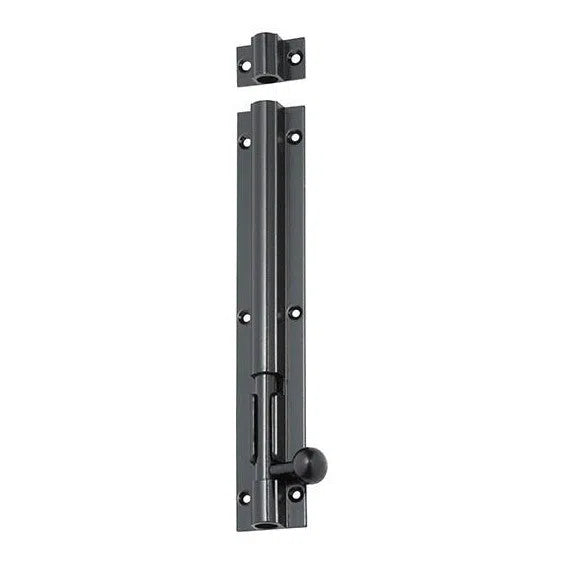 Tradco Barrel Bolt Matt Black L150mm