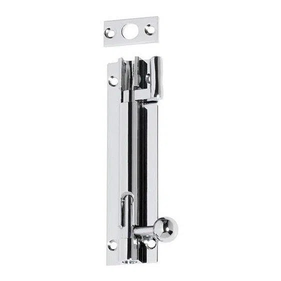 Tradco Barrel Bolt Offset Chrome Plated L100mm