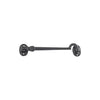 Tradco Cabin Hook Large Matt Black L150mm