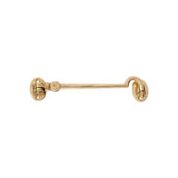 Tradco Cabin Hook Large Polished Brass L150mm