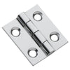 Tradco Cabinet Hinge Fixed Pin Chrome Plated H25xW22mm