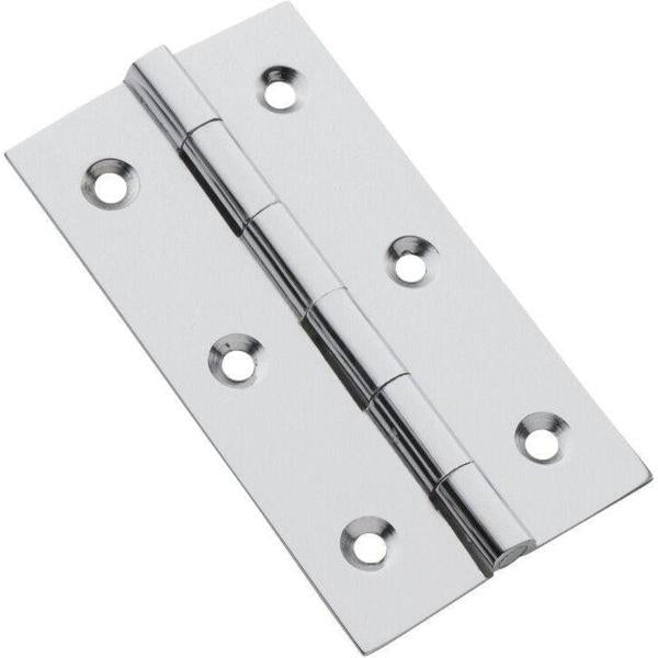 Tradco Cabinet Hinge Fixed Pin Chrome Plated H76xW41mm