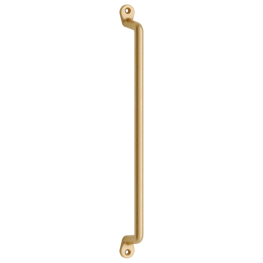Tradco Cabinet Pull Farmhouse Unlacquered Satin Brass CTC256mm