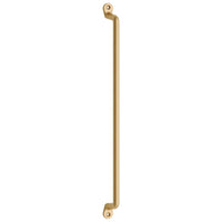 Tradco Cabinet Pull Farmhouse Unlacquered Satin Brass CTC320mm