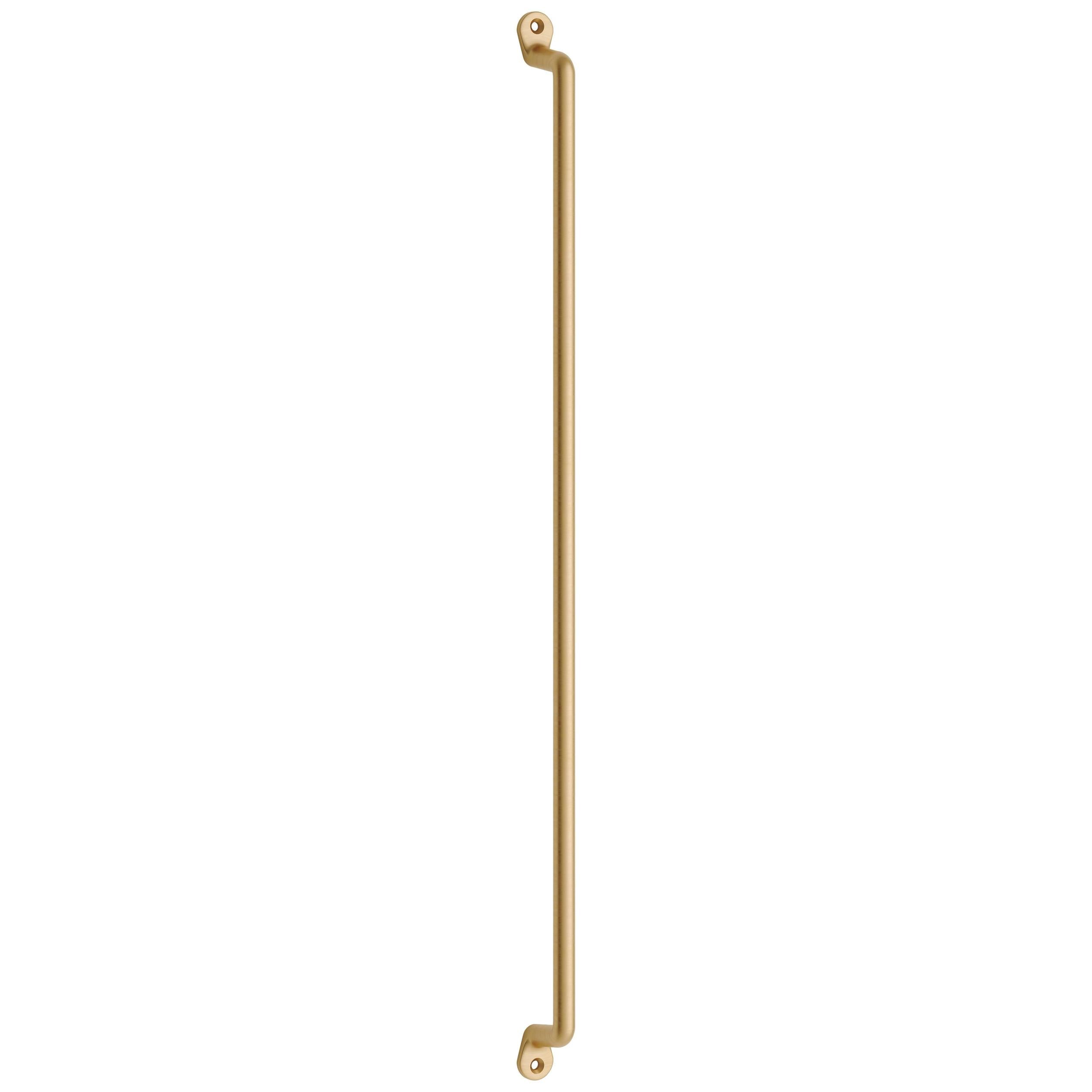 Tradco Cabinet Pull Farmhouse Unlacquered Satin Brass CTC450mm