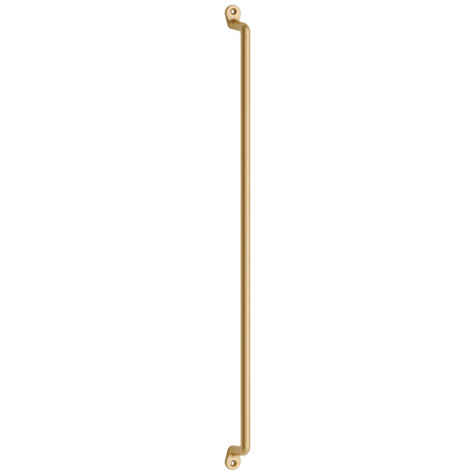Tradco Cabinet Pull Farmhouse Unlacquered Satin Brass CTC450mm