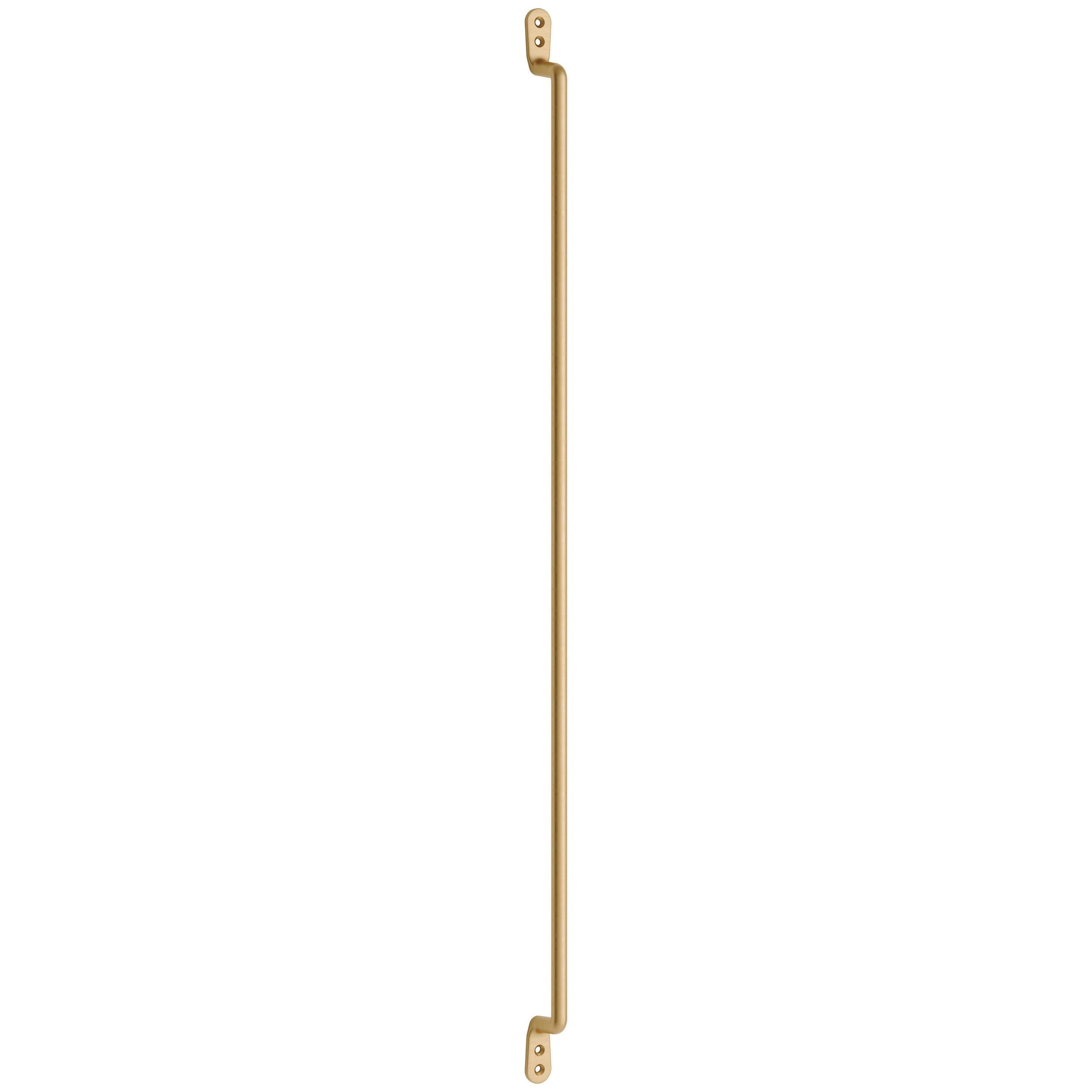 Tradco Cabinet Pull Farmhouse Unlacquered Satin Brass CTC600mm