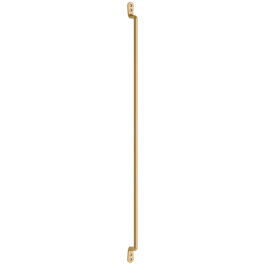 Tradco Cabinet Pull Farmhouse Unlacquered Satin Brass CTC600mm