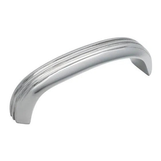 Tradco Cabinet Pull Handle Deco Curved Small Chrome Plated L85xW20xP27mm