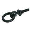 Tradco Cabinet Pull Handle Iron Bolt Ring Pull Matt Black D38mm