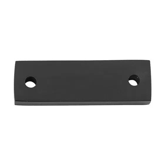 Tradco Casement Fastener Adaptor Plate Square Matt Black