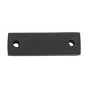 Tradco Casement Fastener Adaptor Plate Square Matt Black