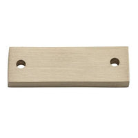 Tradco Casement Fastener Adaptor Plate Square Satin Brass