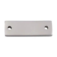 Tradco Casement Fastener Adaptor Plate Square Satin Nickel