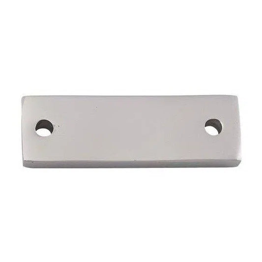Tradco Casement Fastener Adaptor Plate Square Satin Nickel