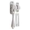 Tradco Casement Fastener Locking Teardrop Left Hand Satin Nickel