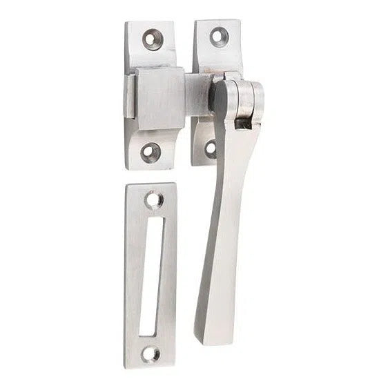 Tradco Casement Fastener Square Satin Chrome