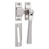 Tradco Casement Fastener Square Satin Nickel