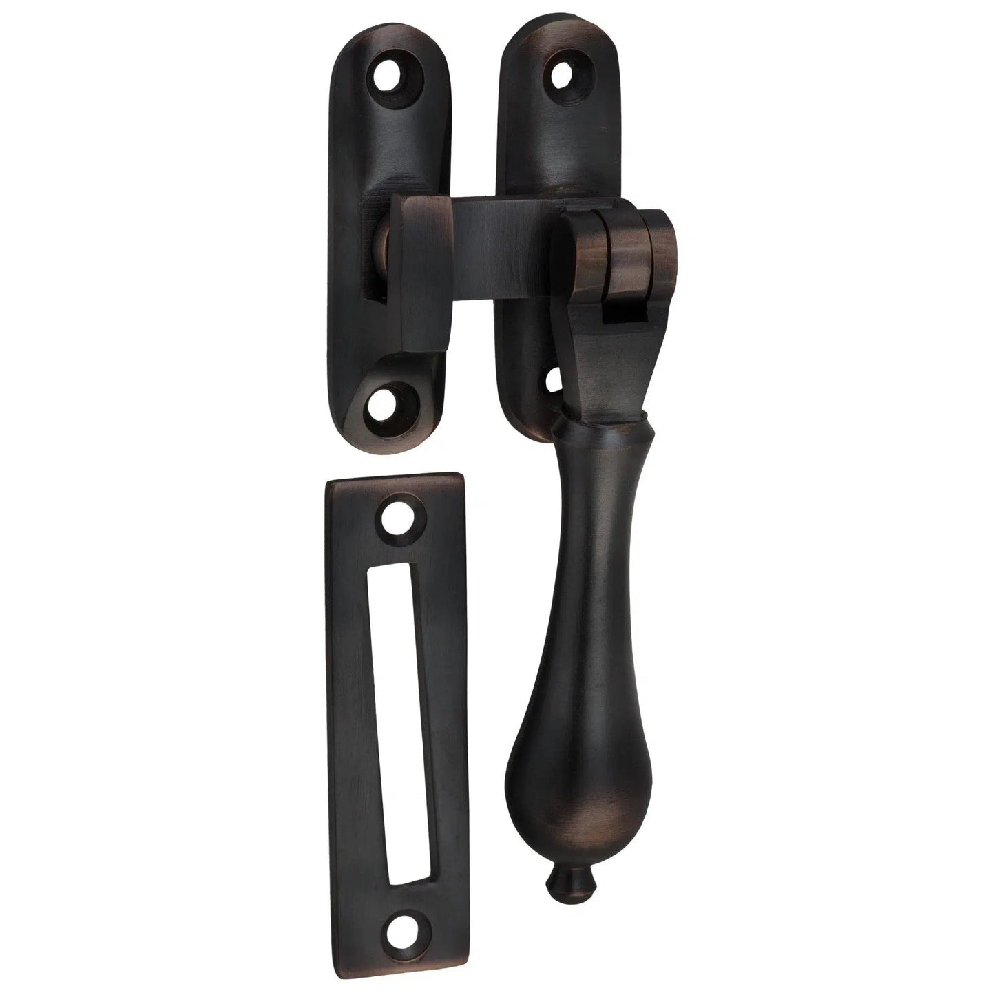 Tradco Casement Fastener Teardrop Antique Copper