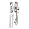 Tradco Casement Fastener Teardrop Chrome Plated