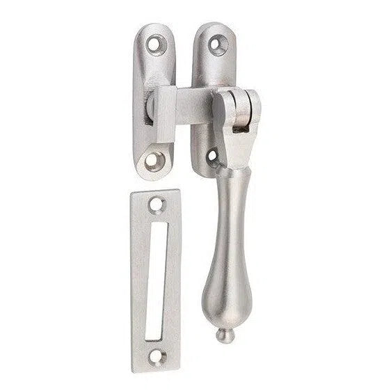 Tradco Casement Fastener Teardrop Satin Chrome