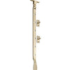 Tradco Casement Stay Base Fix Satin Brass L300mm