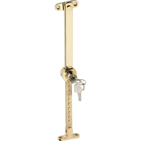 Tradco Casement Stay Stainless Steel Telescopic Locking Anti-tarnish Brass