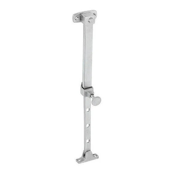 Tradco Casement Stay Telescopic Pin Satin Chrome