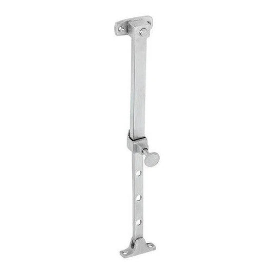 Tradco Casement Stay Telescopic Pin Satin Chrome