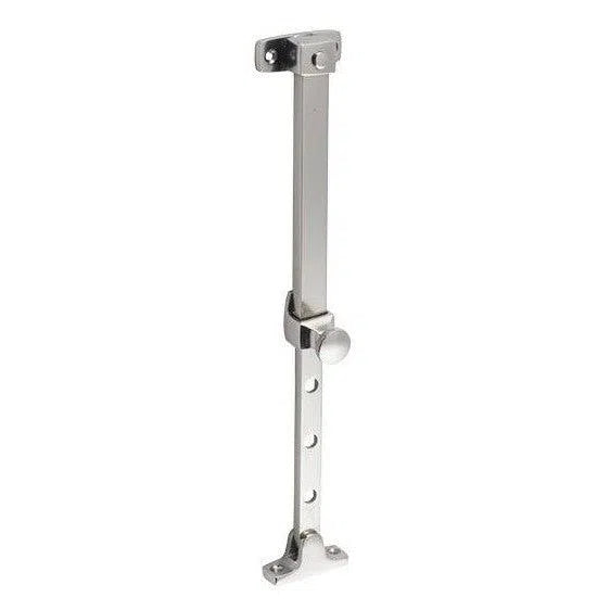 Tradco Casement Stay Telescopic Pin Satin Nickel