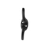 Tradco Cleat Hook Matt Black H75xP20mm