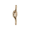 Tradco Cleat Hook Polished Brass H75xP20mm