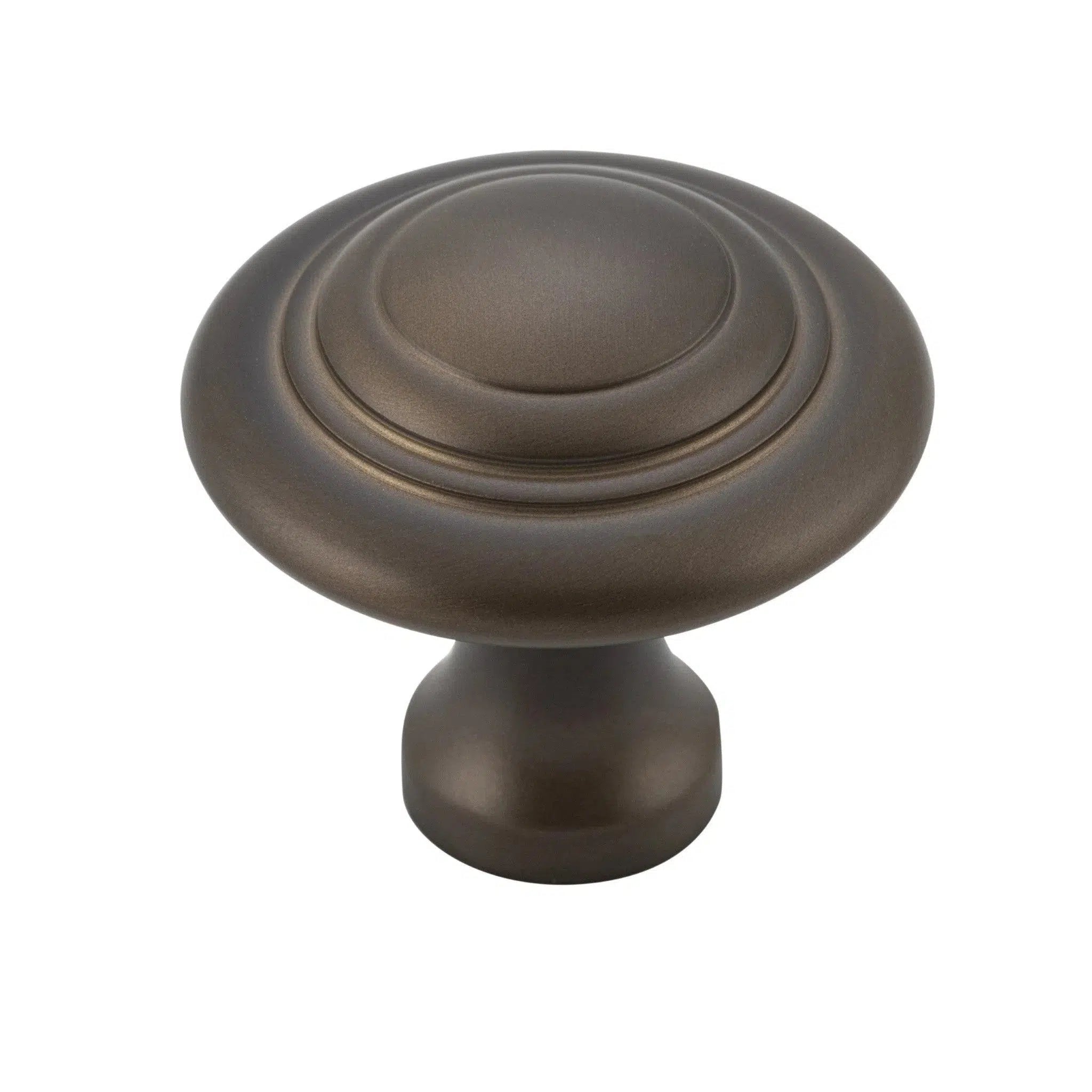 Tradco Cupboard Knob Domed Antique Brass D38xP35mm