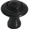 Tradco Cupboard Knob Domed Antique Copper D25xP24mm