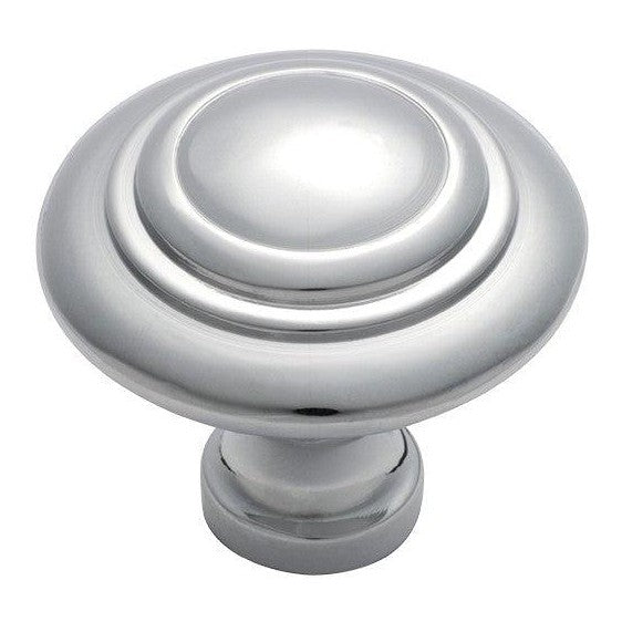 Tradco Cupboard Knob Domed Chrome Plated D38xP35mm