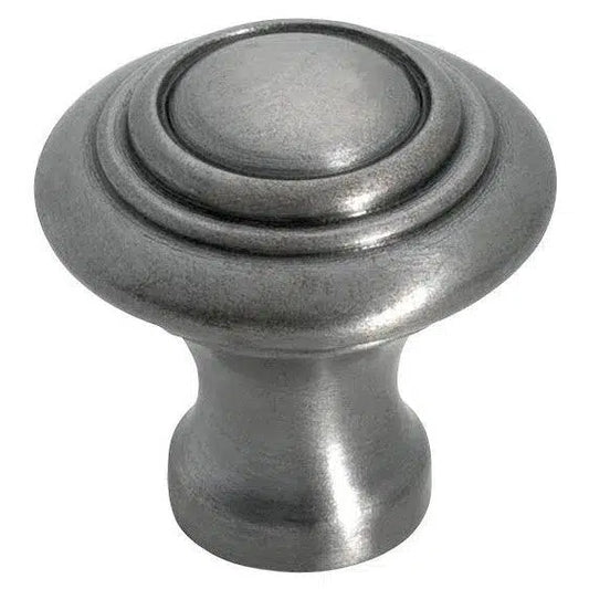 Tradco Cupboard Knob Domed Iron Polished Metal D25xP24mm
