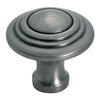 Tradco Cupboard Knob Domed Iron Polished Metal D38xP35mm