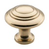 Tradco Cupboard Knob Domed Polished Brass D32xP29mm