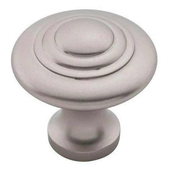 Tradco Cupboard Knob Domed Satin Nickel D32xP29mm