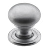 Tradco Cupboard Knob Sheet Brass Satin Chrome D19xP19mm