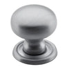 Tradco Cupboard Knob Sheet Brass Satin Chrome D25xP27mm