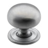 Tradco Cupboard Knob Sheet Brass Satin Chrome D32xP28mm