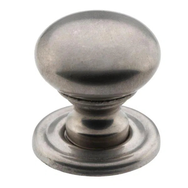 Tradco Cupboard Knob Sheet Brass Satin Nickel D19xP19mm