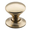 Tradco Cupboard Knob Sheet Brass Victorian Polished Brass D19xP21mm