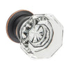 Tradco Cupboard Knob Sophia Glass Matt Black D32xP39mm BP26mm