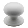 Tradco Cupboard Knob White Porcelain Round D38xP37mm